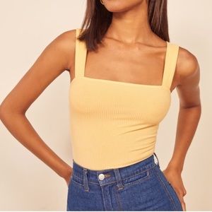 Reformation Lemon Canyon Top